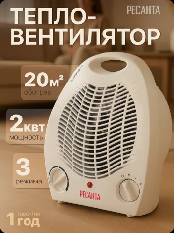 Тепловентилятор Ресанта ТВС-2000